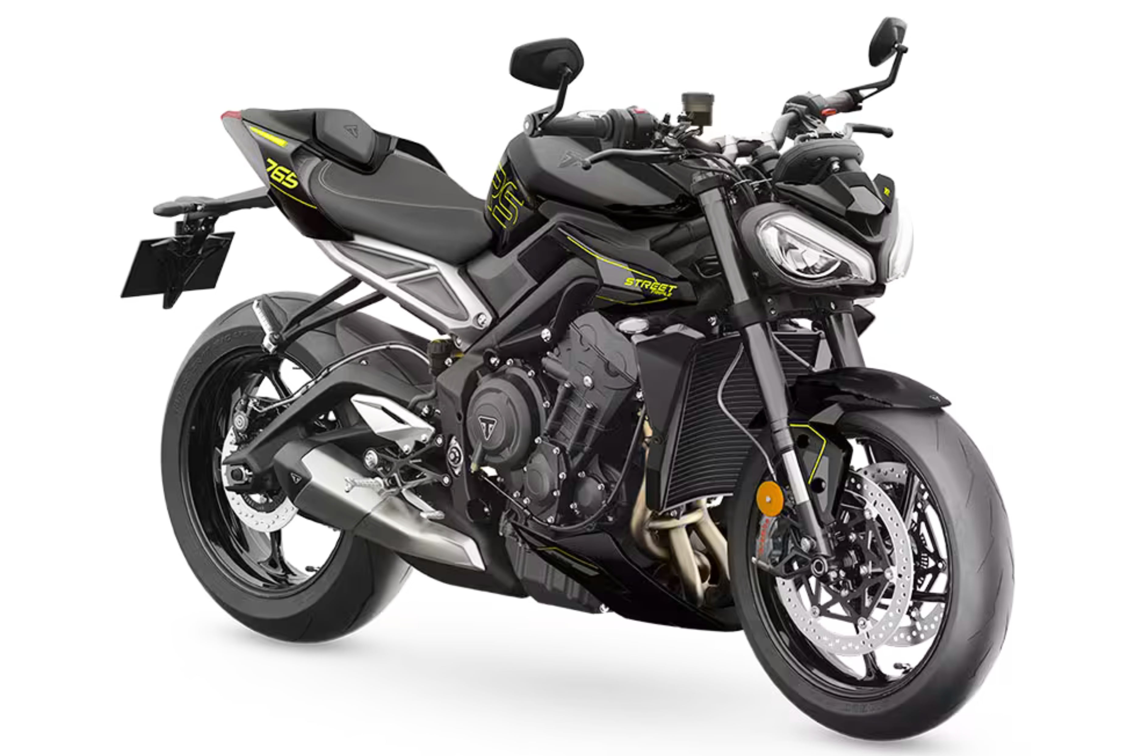 Triumph Street Triple RS front three quarter